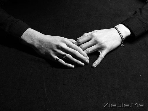 小清新文字：左手牵右手 (3)