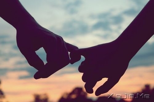 小清新文字：左手牵右手 (4)